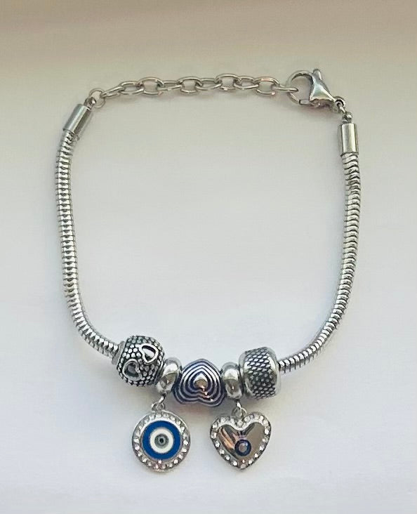 Heart Reassemble Charms Bracelets