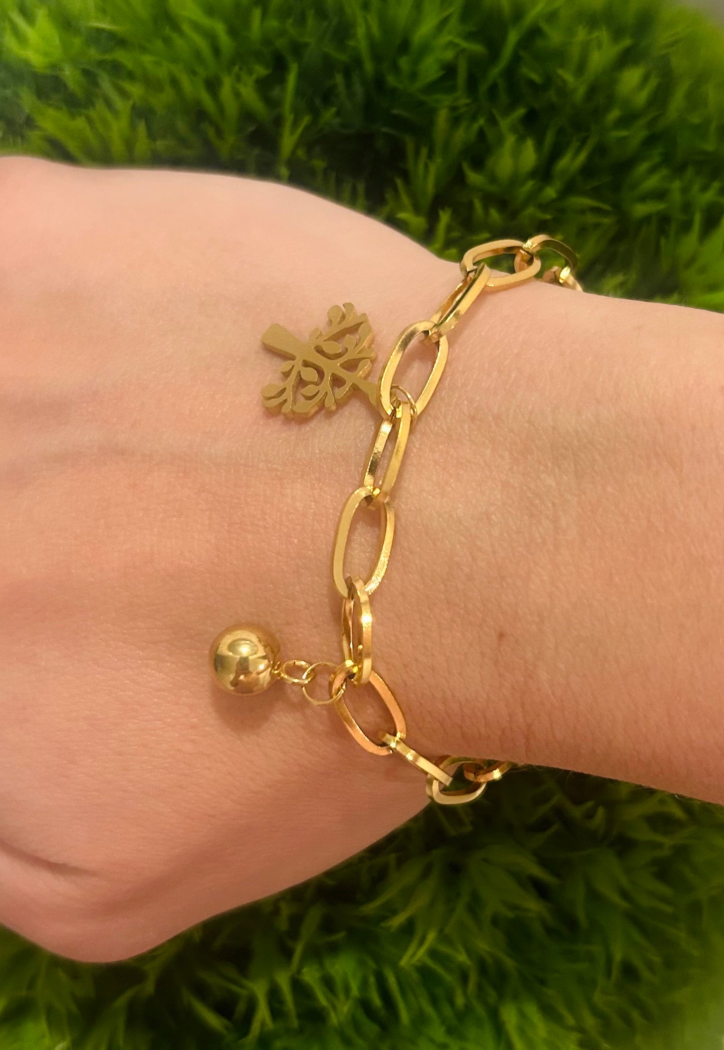 Tree Golden Bracelet